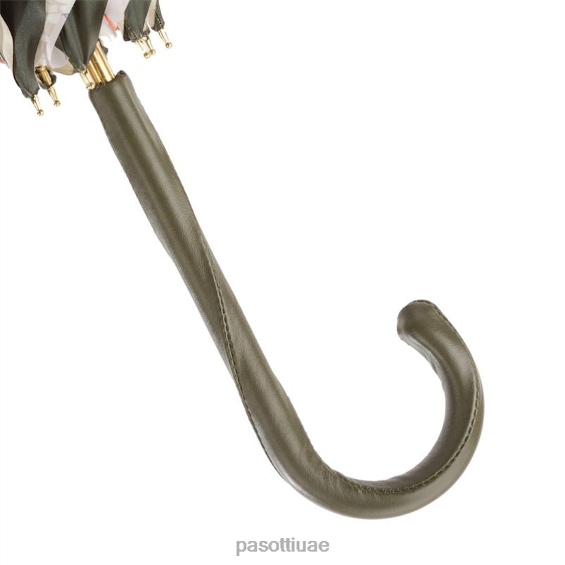 مظلة | 189 5f529-2 z16 - مظلة خضراء فاتحة، زهور داخلية PASOTTI Z446V351